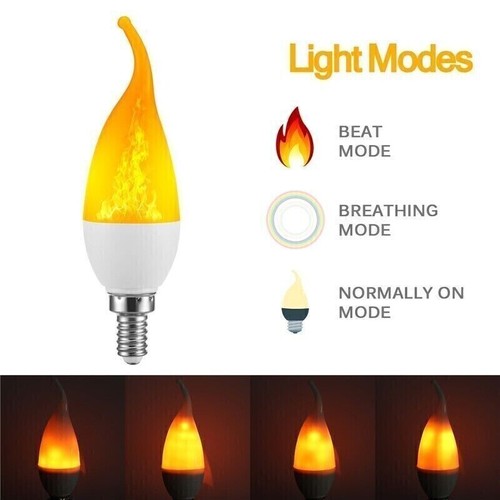 B22 e12 e14 - led, flicker