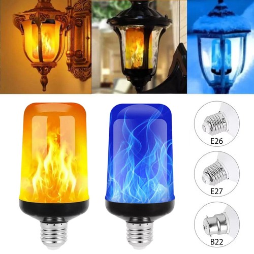 Led e27 e26 b22 flame - led,