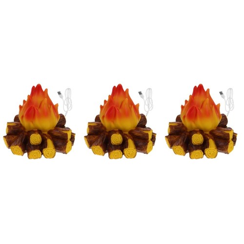Count emulated flame - emulated, light