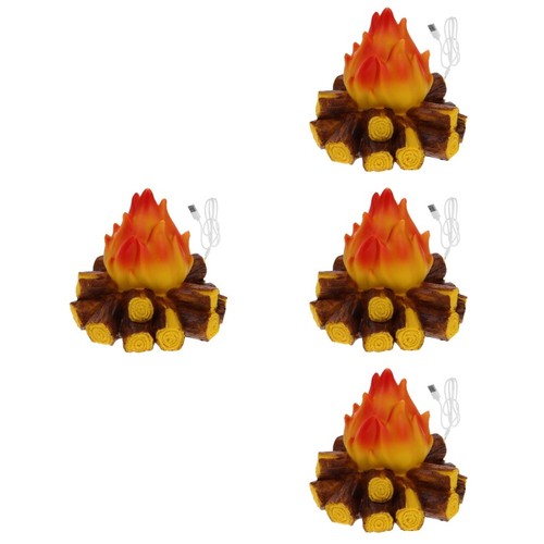 Pieces emulated flame light - pieces,