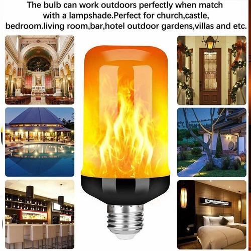 Led bulbs e27 flickering fire - e27,