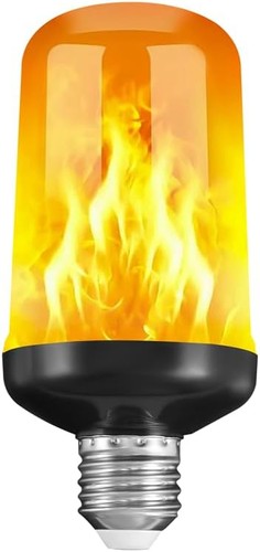 Led flame effect light bulb - effect,