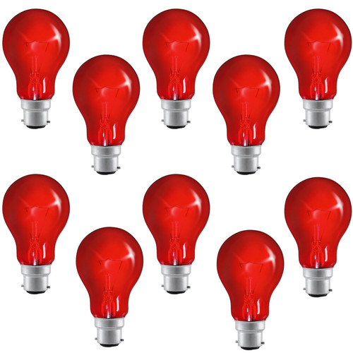 10x 60w red - 60w, light